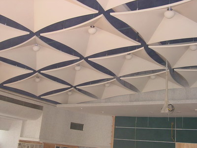 赛丝纶吸音艺术板在吊顶中的应用与优势