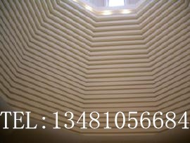 青龙GRG三维覆面艺术造型与其它建筑材料的协同应用